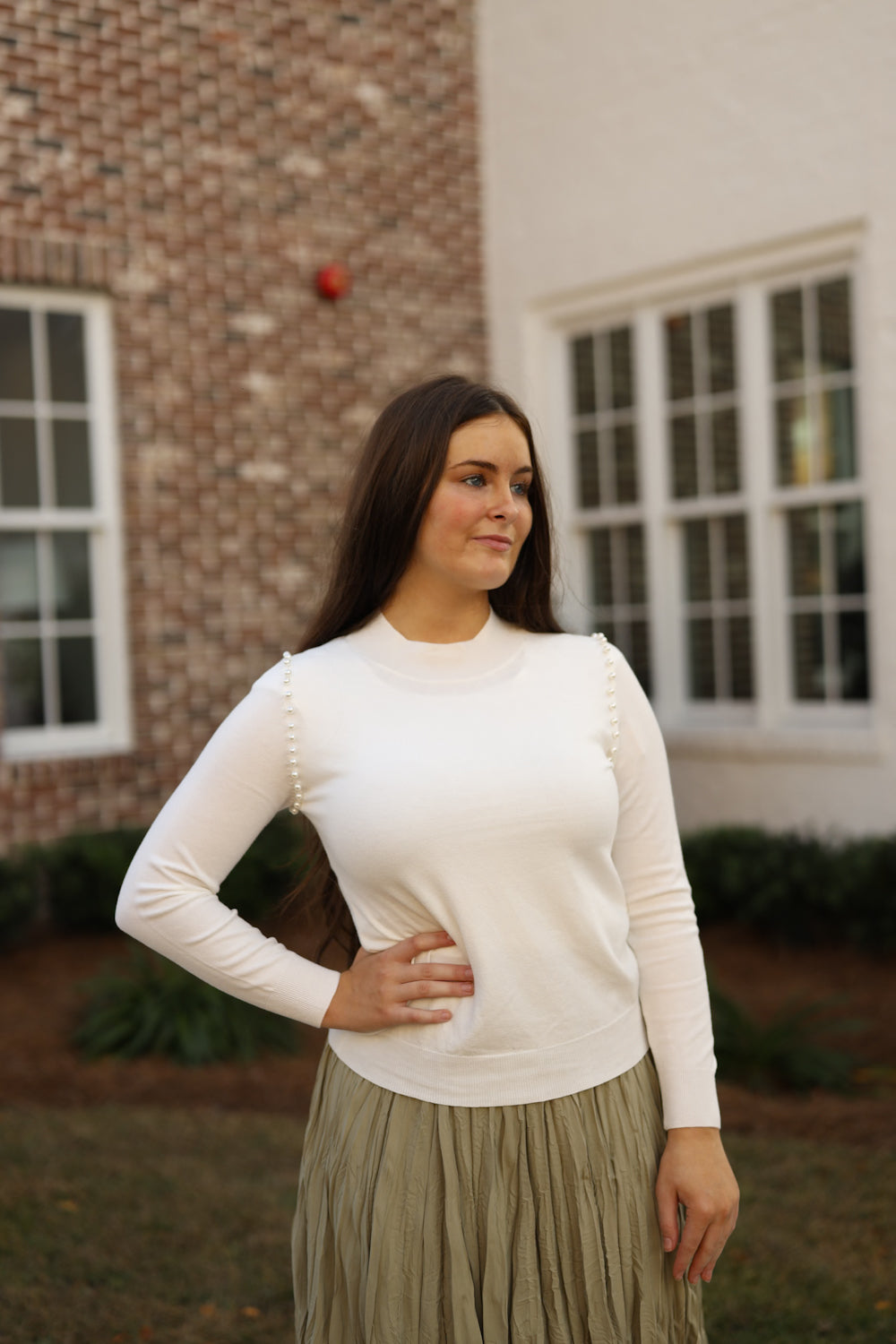 Maxwell Sweater - Ivory