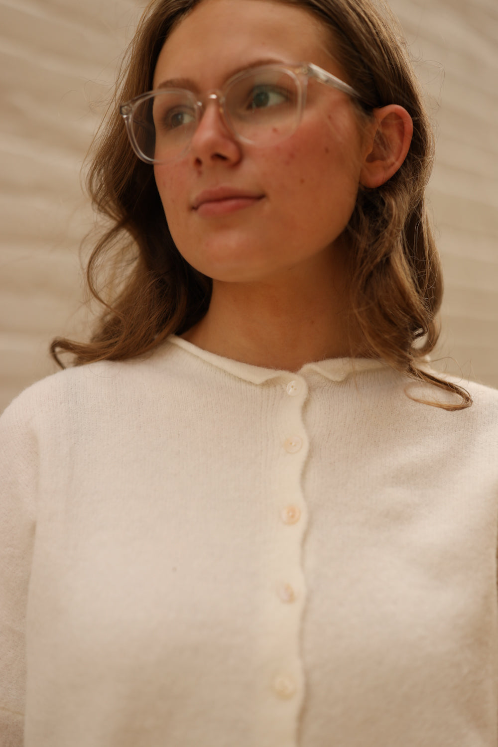 Kandi Cardigan - Winter White