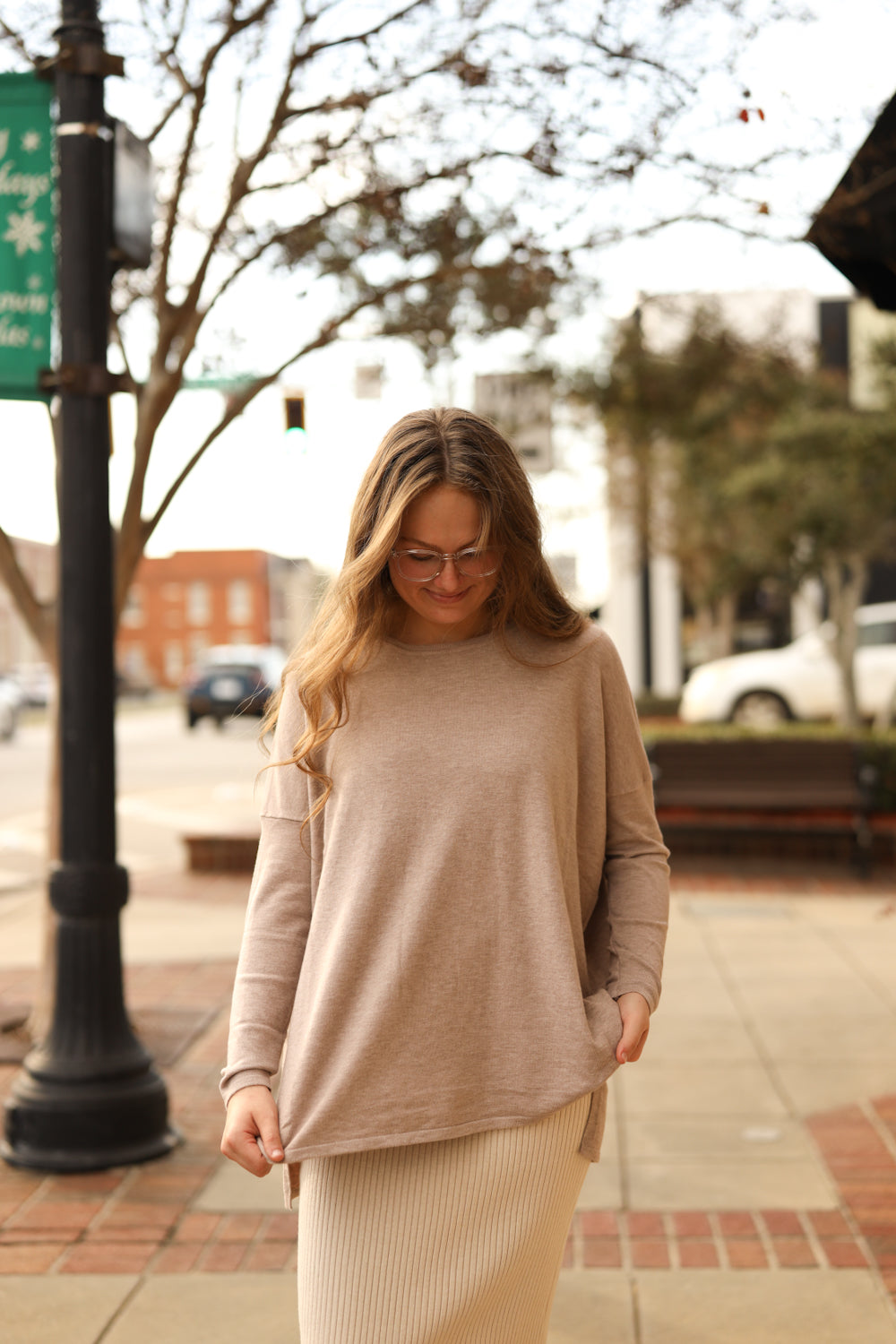 Ada Sweater - Taupe