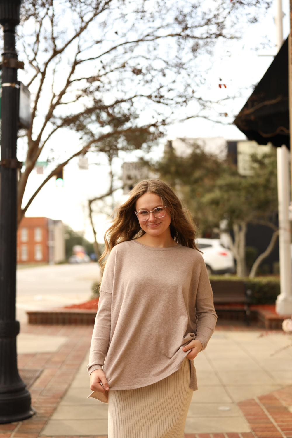 Ada Sweater - Taupe