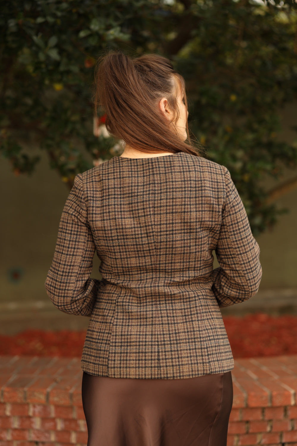 Kristen Blazer - Plaid