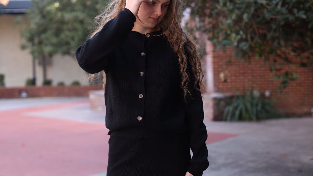 Spencer Cardigan - Black