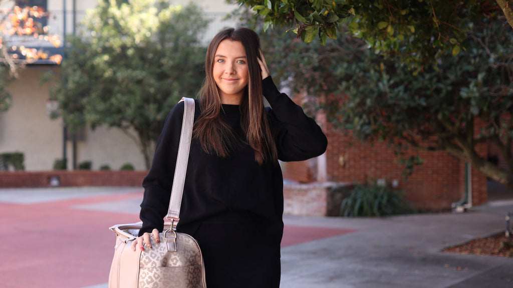 Ingram Sweater Top - Black