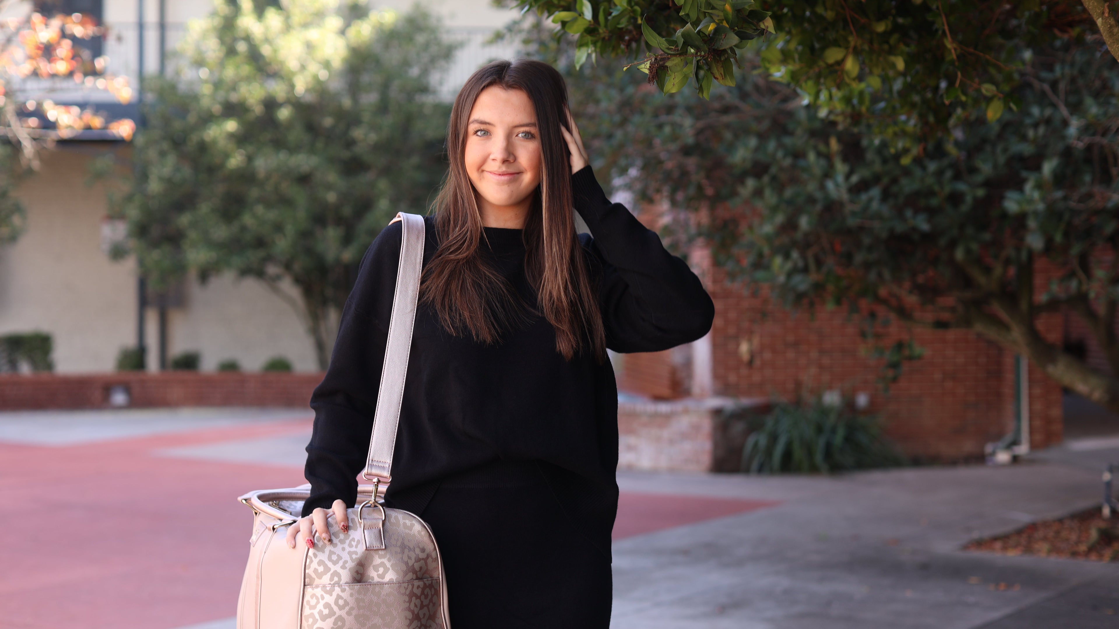 Ingram Sweater Top - Black
