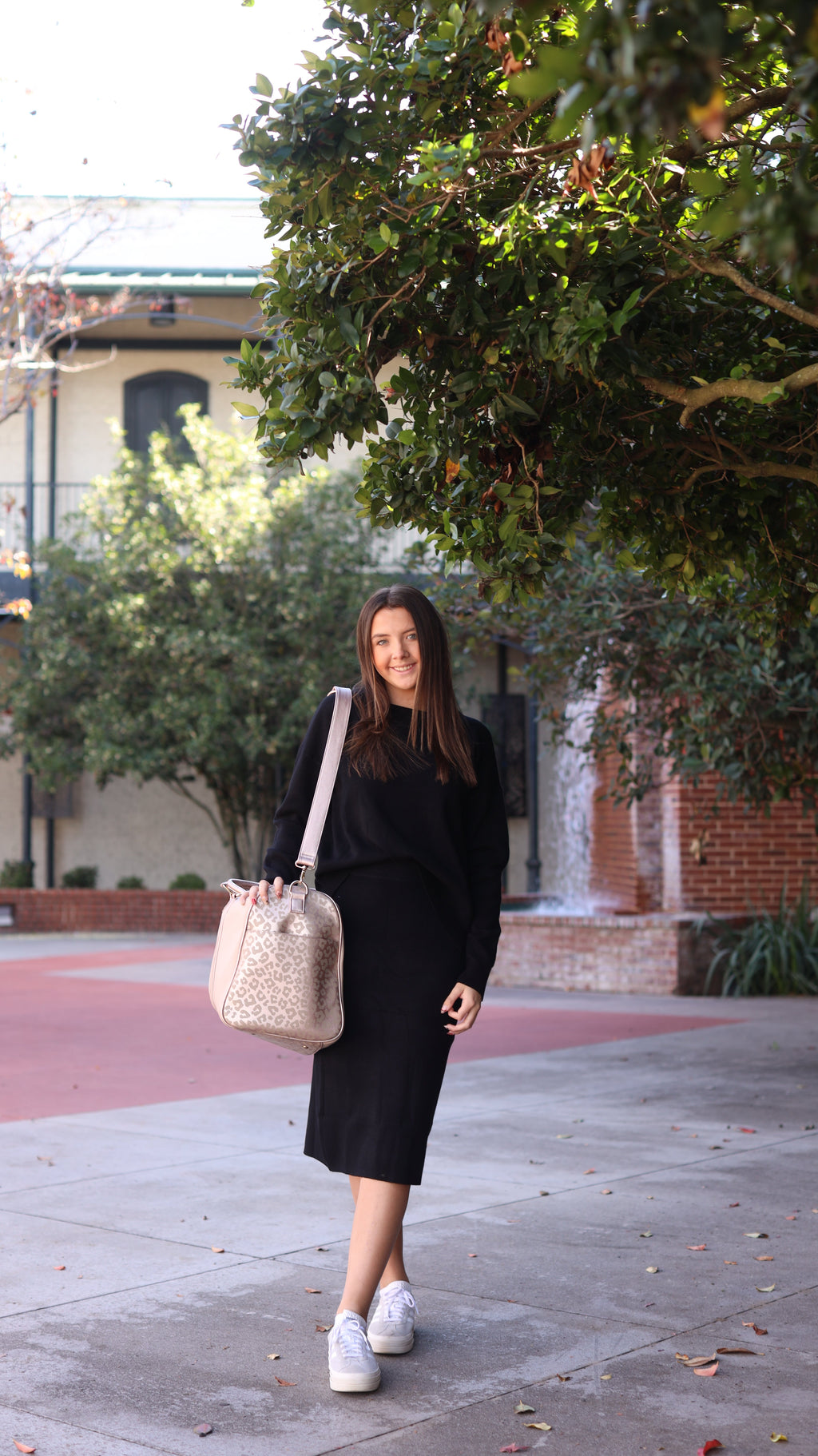 Ingram Sweater Top - Black