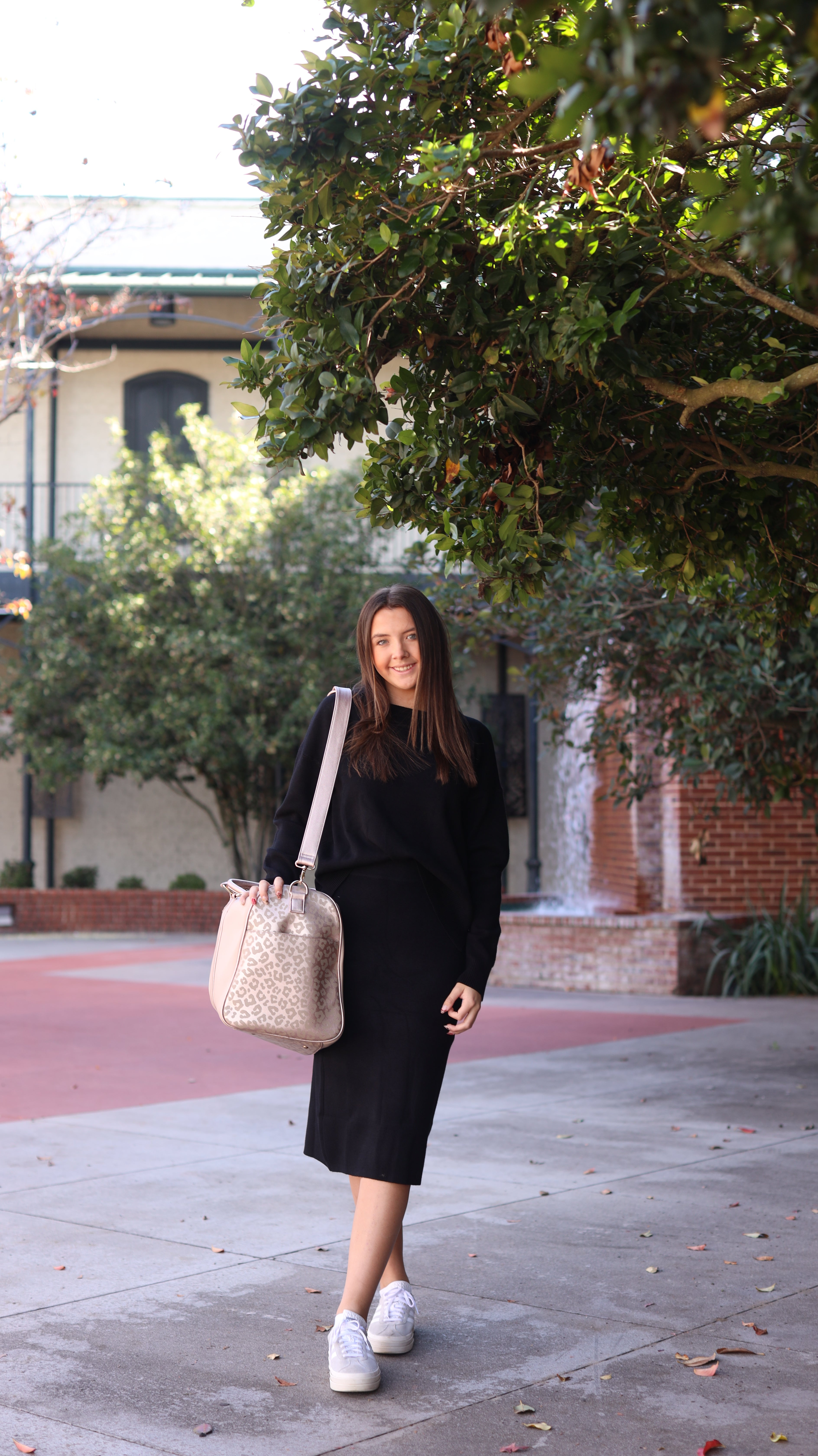 Ingram Sweater Top - Black