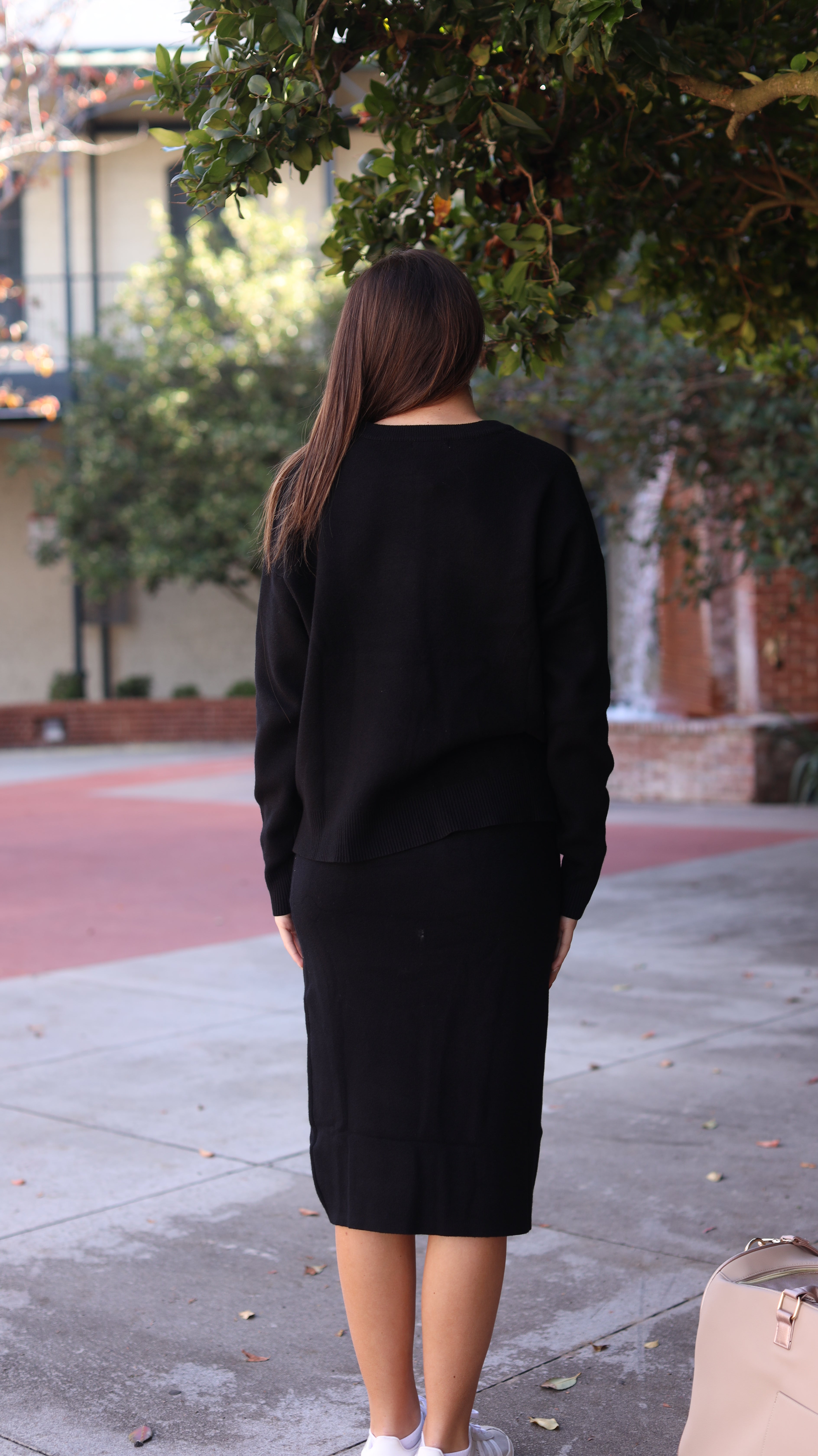 Ingram Sweater Top - Black