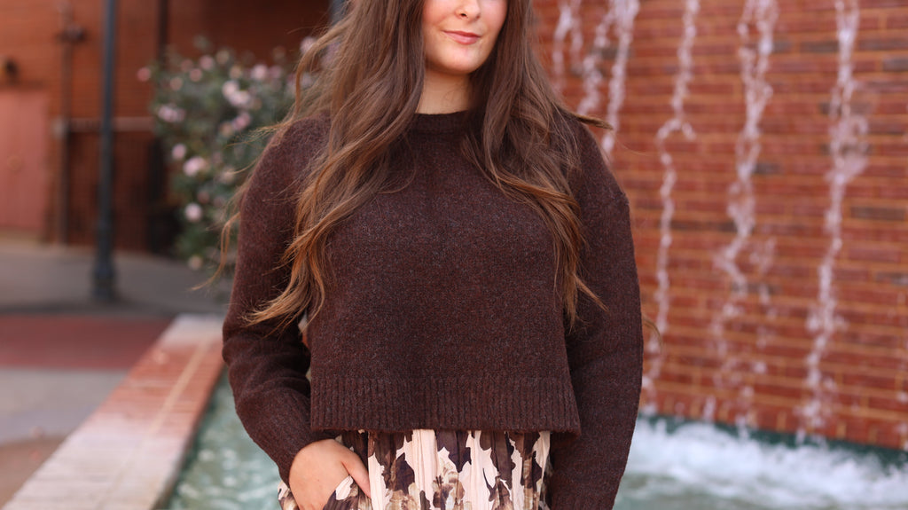 Vinnie Sweater - Brown
