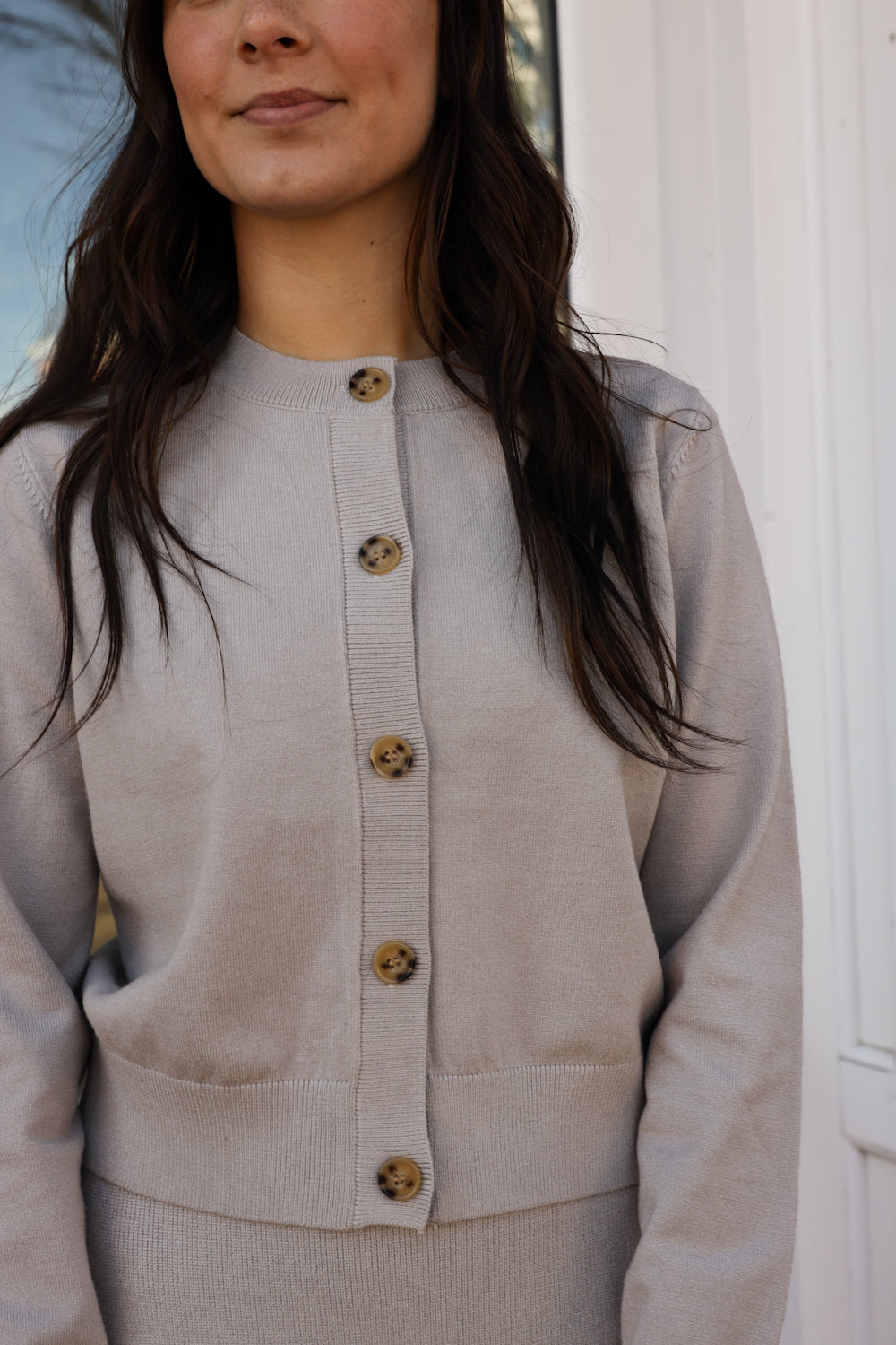 Gwynn Cardigan - Stone